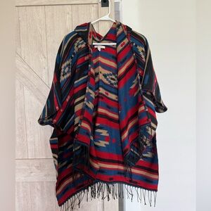 Aztec poncho